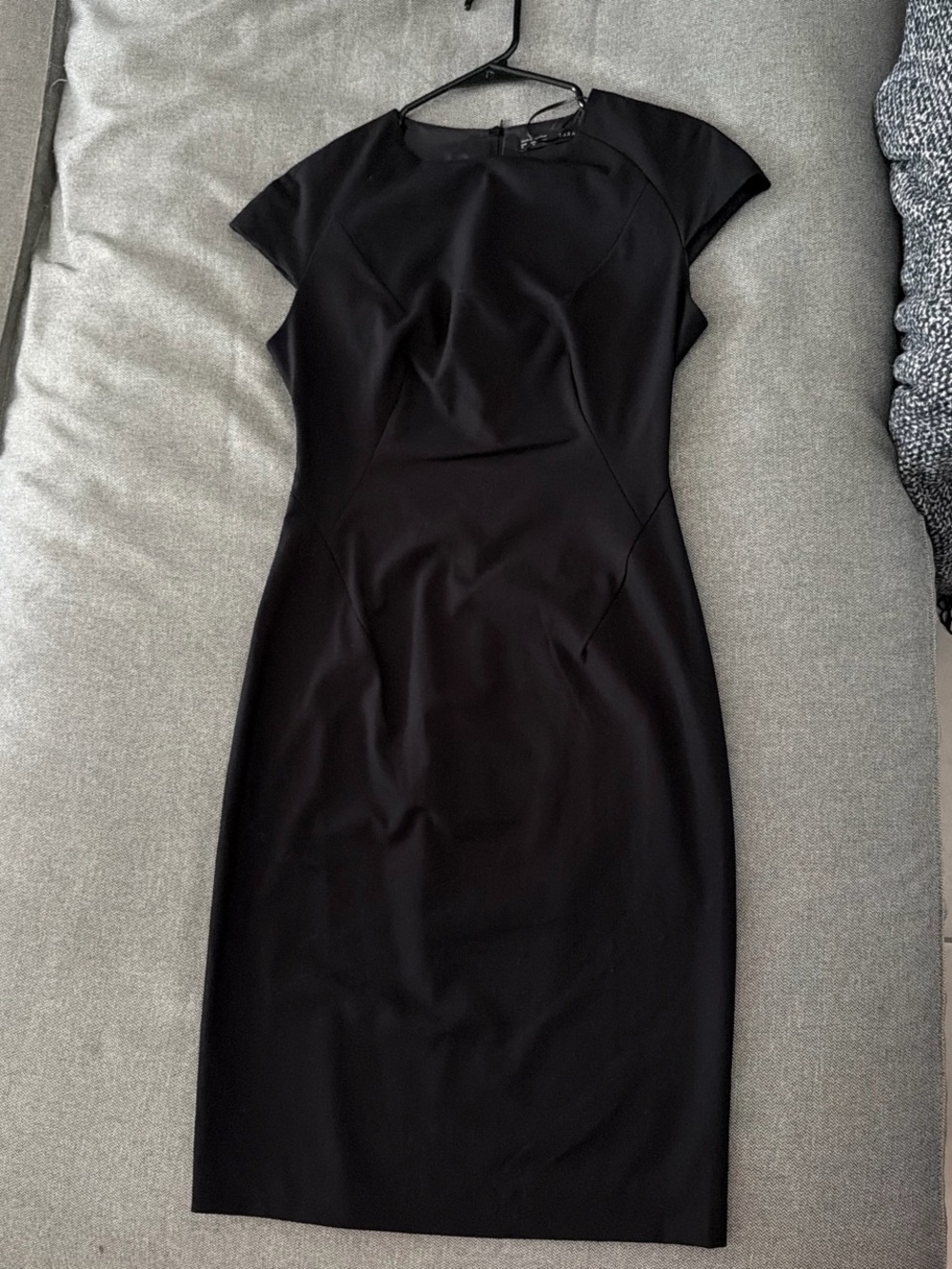 Zara Black Midi pencil Dress